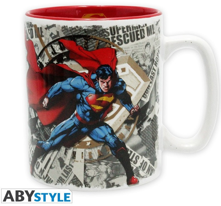 Подарочный набор Superman (кружка, брелок, значки)