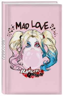 Блокнот Harley Quinn – Mad Love (А5)