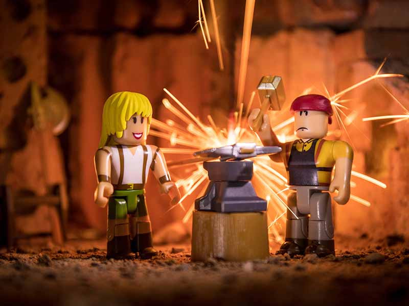 Набор фигурок Roblox: Forger`s Workshop