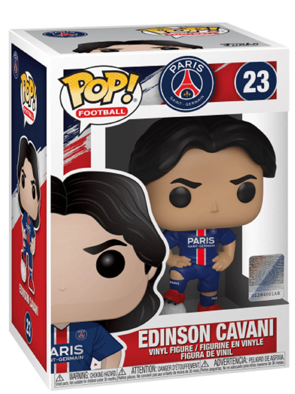 Фигурка Funko POP Football: Paris Saint-Germain – Edinson Cavani (9,5 см)
