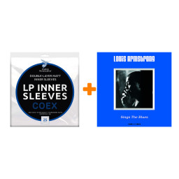 ARMSTRONG LOUIS  Sings The Blues  LP + Конверты внутренние COEX для грампластинок 12" 25шт Набор