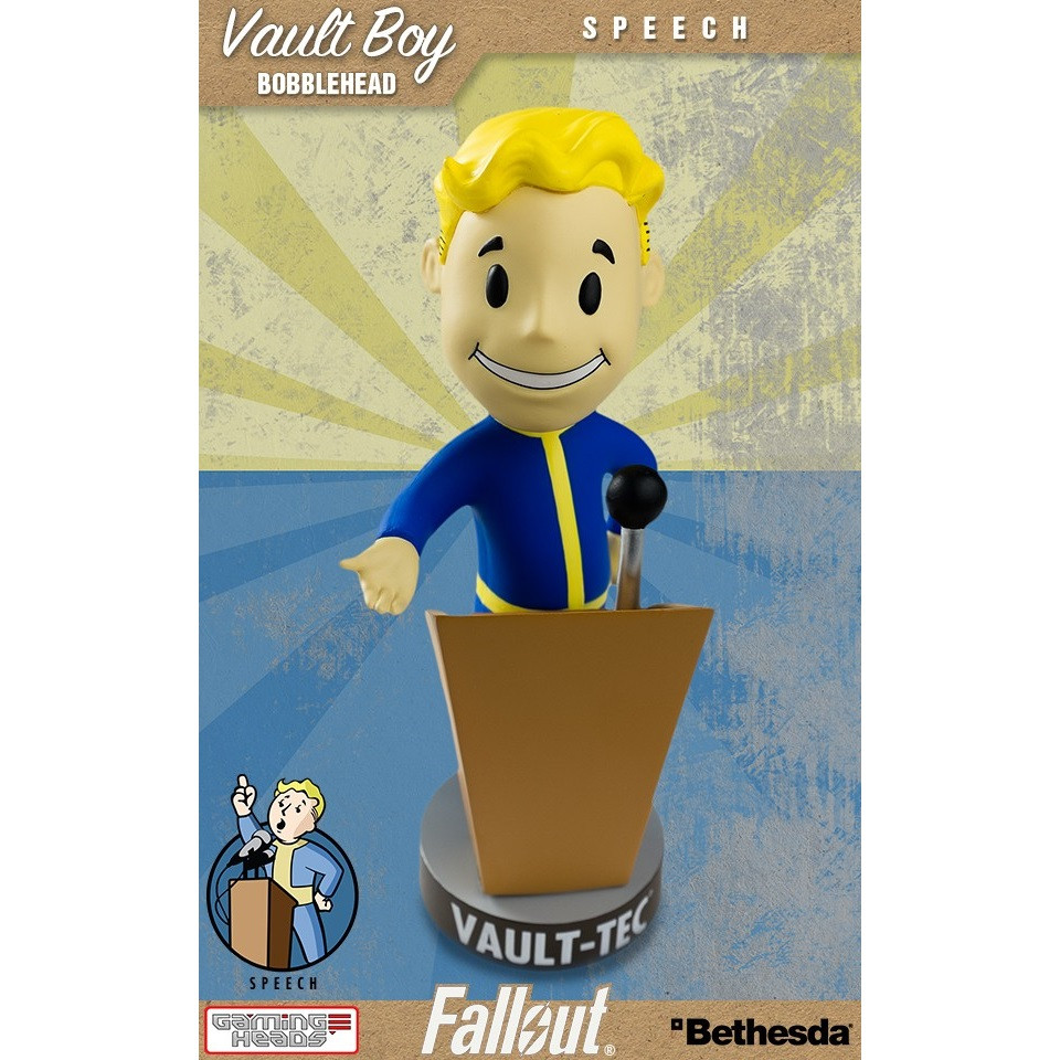  Fallout 4 Vault Boy 111 Bobbleheads: Series Two  Speech (13 )