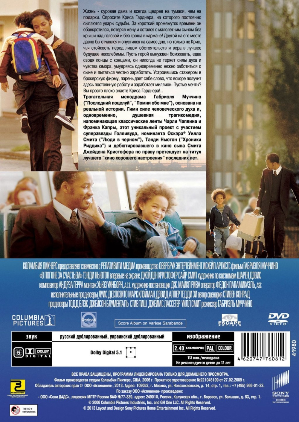В погоне за счастьем (DVD)
