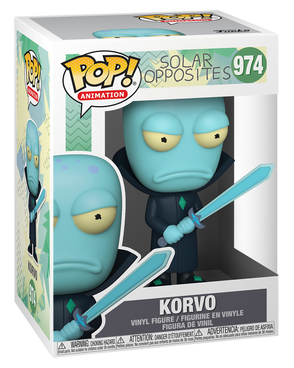  Funko POP Animation: Solar Opposites  Korvo (9,5 )