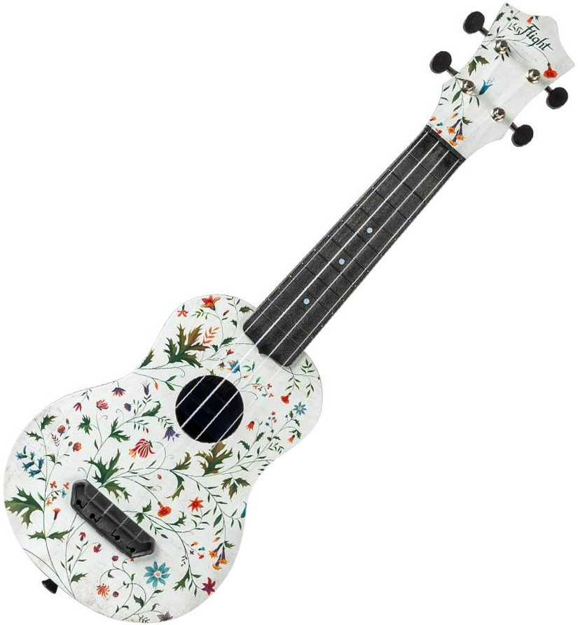 Укулеле сопрано Flight Ultra S-40 – Flower (с чехлом-рюкзаком в комплекте)