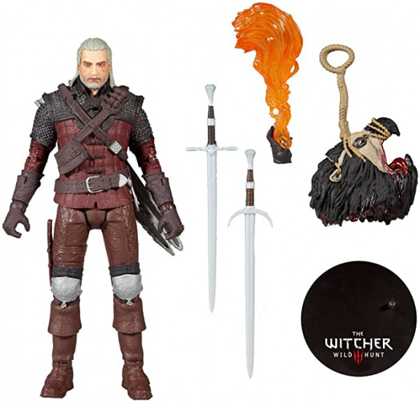 Фигурка The Witcher 3: Wild Hunt – Geralt Of Rivia Wolf Armor (18 см)