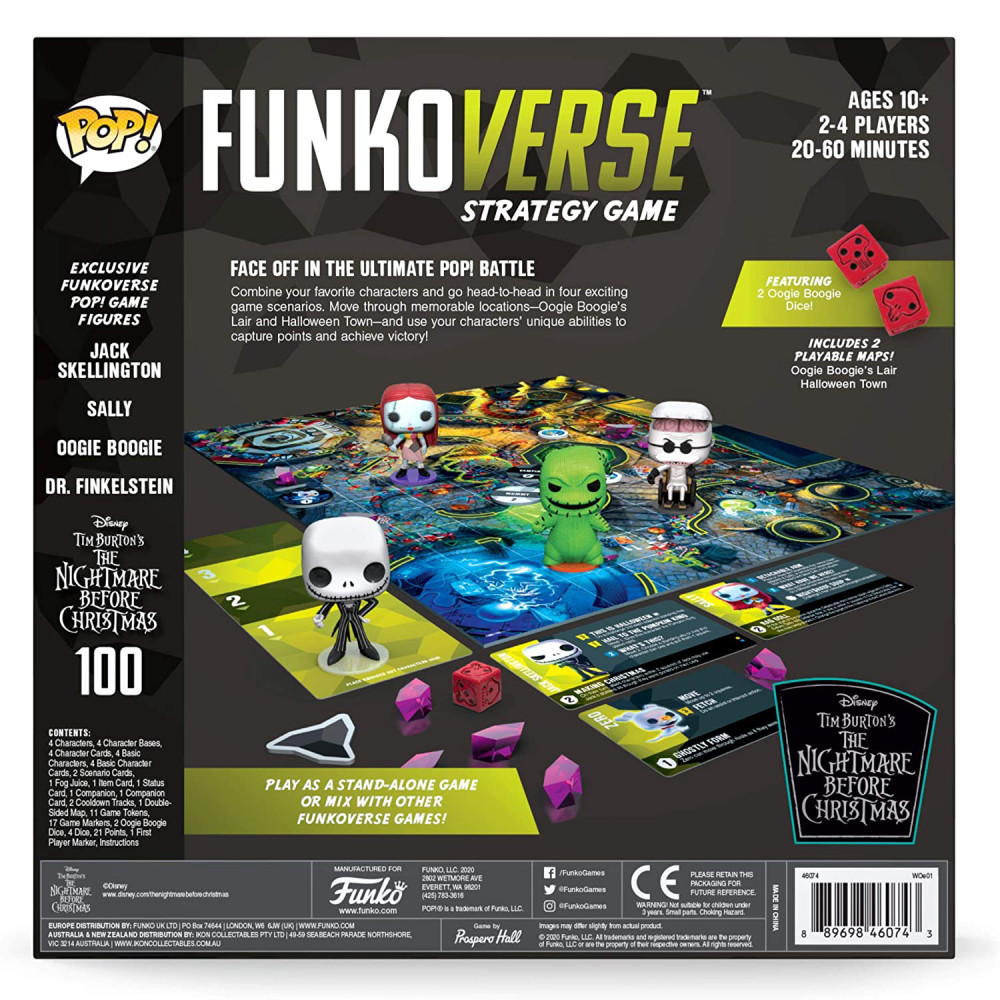 ���������� ���� The Nightmare Before Christmas 100 POP! Funkoverse (2-4 ������)