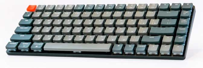 Клавиатура Keychron K3 Low Profile механическая, беспроводная, White LED, Red Switch