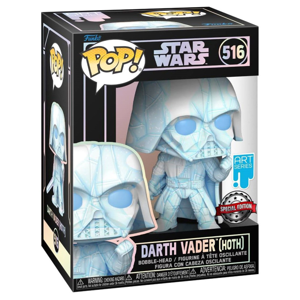 Фигурка Funko POP Star Wars: Art Series – Darth Vader (Hoth) With Case Exclusive Bobble-Head (9,5 см)