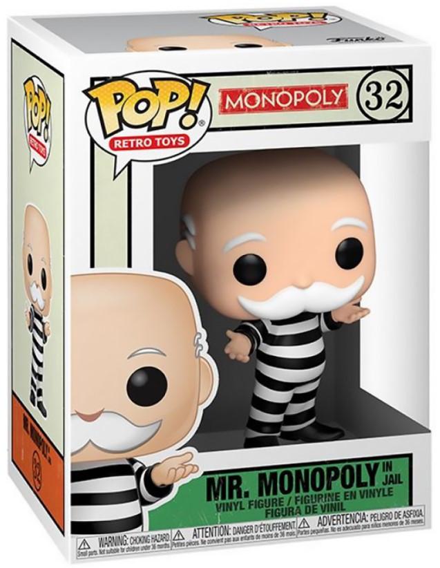  Funko POP Monopoly: Mr. Monopoly in Jail (9,5 )