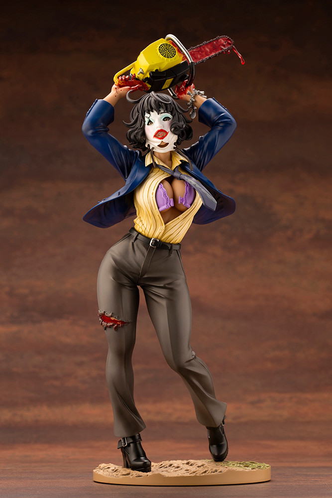 ������� Texas Chainsaw Massacre: Leatherface Chainsaw Dance Bishoujo Statue (25 ��)