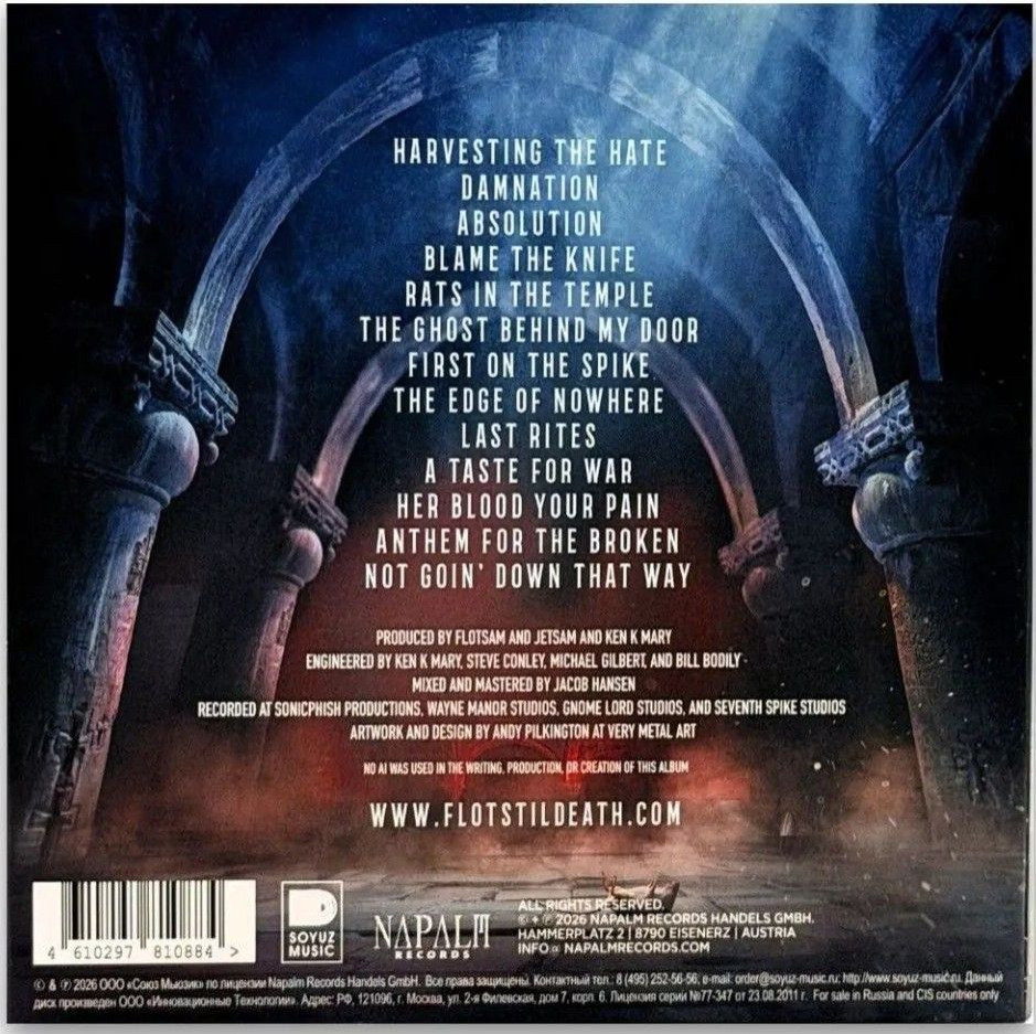 Flotsam and Jetsam � Rats In The Temple [DigiPak] (RU) (CD)