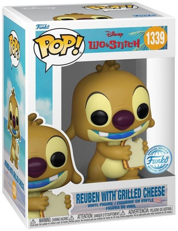 Фигурка Funko POP Disney: Lilo & Stitch – Reuben With Grilled Cheese Exclusive (9 см)