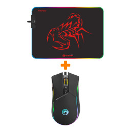 ����� ���� Marvo M513 + ������ RGB Marvo MG08 (M)