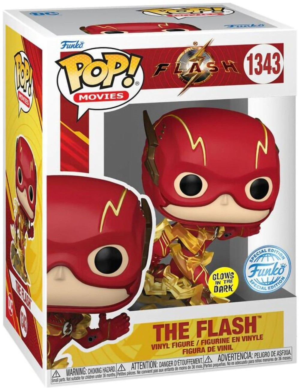 ������� Funko POP Movies: The Flash � The Flash [Glows In The Dark] Exclusive (9,5 ��)
