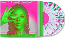 Kylie Minogue � Extension: The Extended Mixes. Clear With Neon Pink And Green Splatter Vinyl (2 LP)