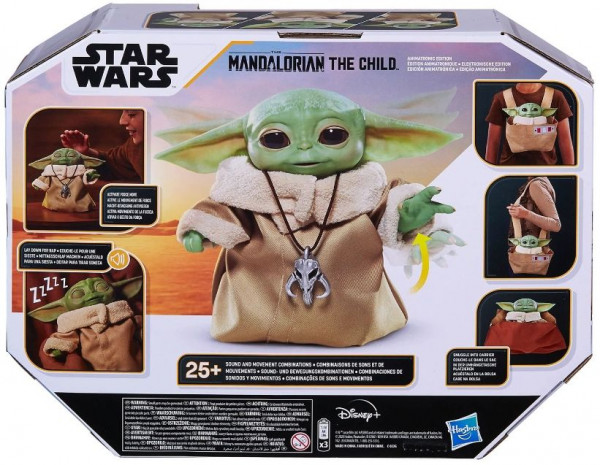 Star Wars: The Mandalorian – The Child Animatronic Edition With Carrier (19 см)