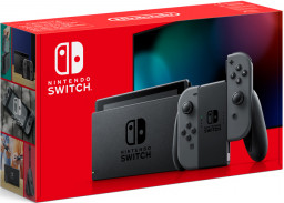 Игровая консоль Nintendo Switch (серый)  – Trade-in | Б/У – Вторая ревизия  – Trade-in | Б/У