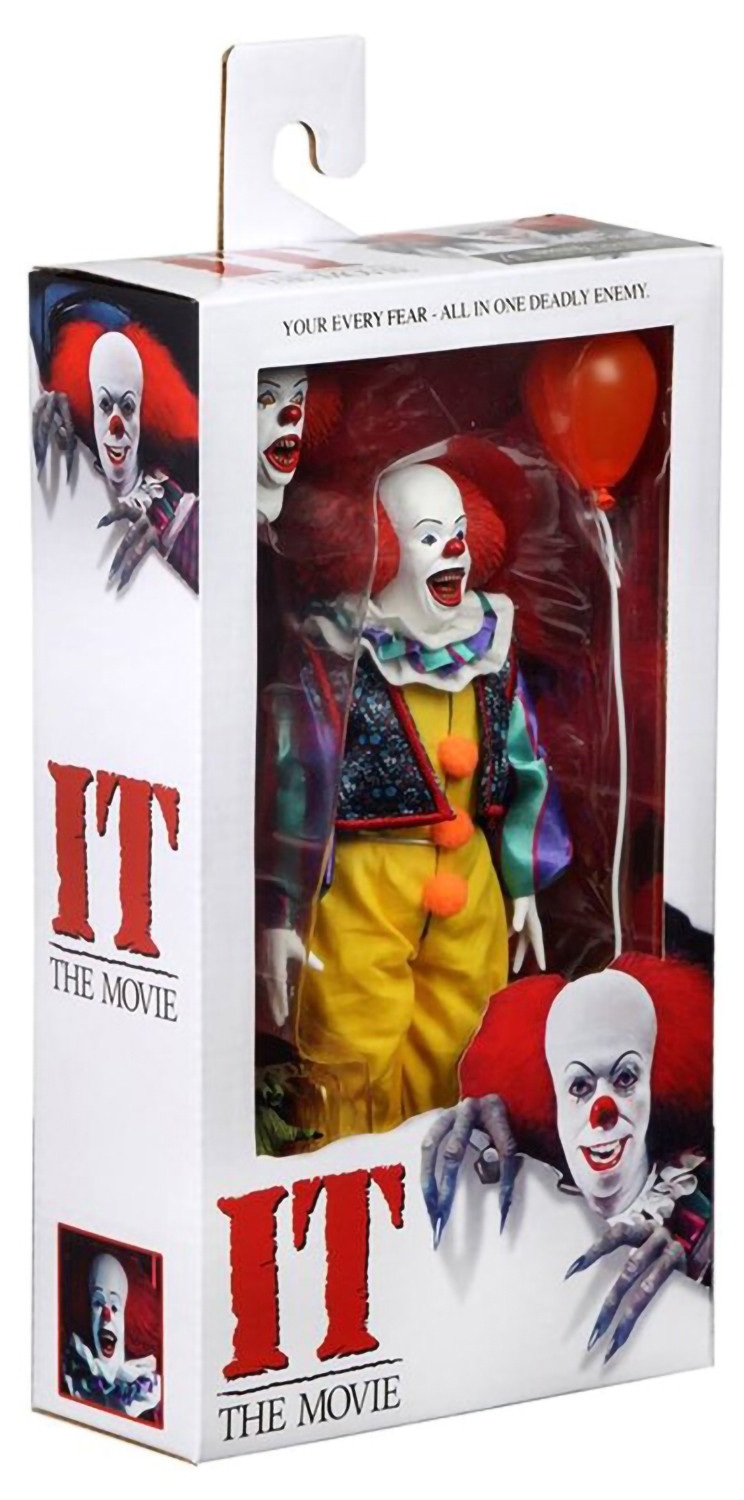  NECA Action Figure: IT  Pennywise 1990 Movie Clothed (20 )