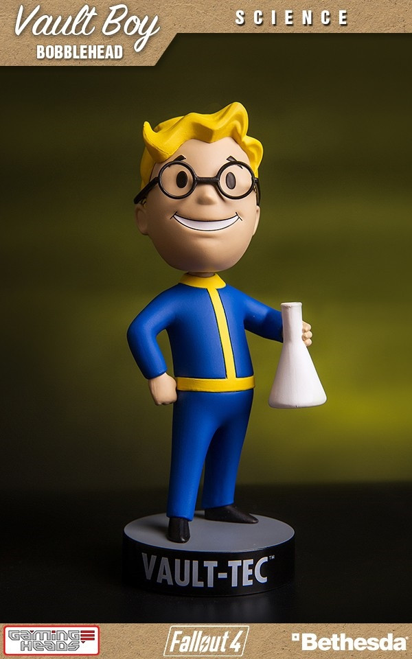  Fallout 4 Vault Boy 111 Bobbleheads: Series Three  Science (13 )