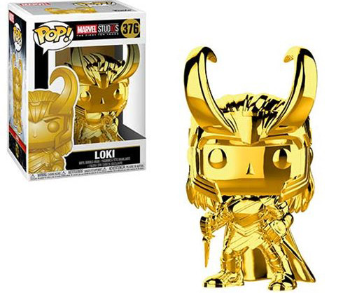 ������� Funko POP Marvel: The First Ten Years � Loki Chrome Bobble-Head (9,5 ��)