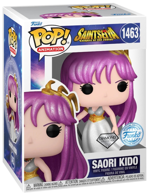  Funko POP Animation: Saint Seiya  Saori Kido (Athena) [Diamond Collection] Exclusive (9,5 )