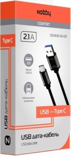 ������ Nobby Comfort 014-001 USB 3.0�USB Type-C 1� (������)