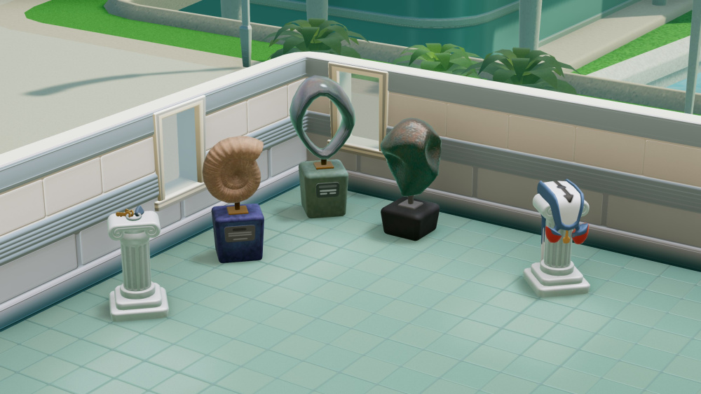 Two Point Hospital: Exhibition Items Pack.  [PC,  ]