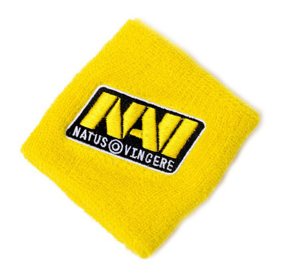 Напульсник Natus Vincere жёлтый