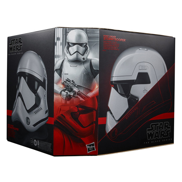 Реплика Шлем Star Wars: First Order – Stormtrooper Premium Electronic Helmet Black Series