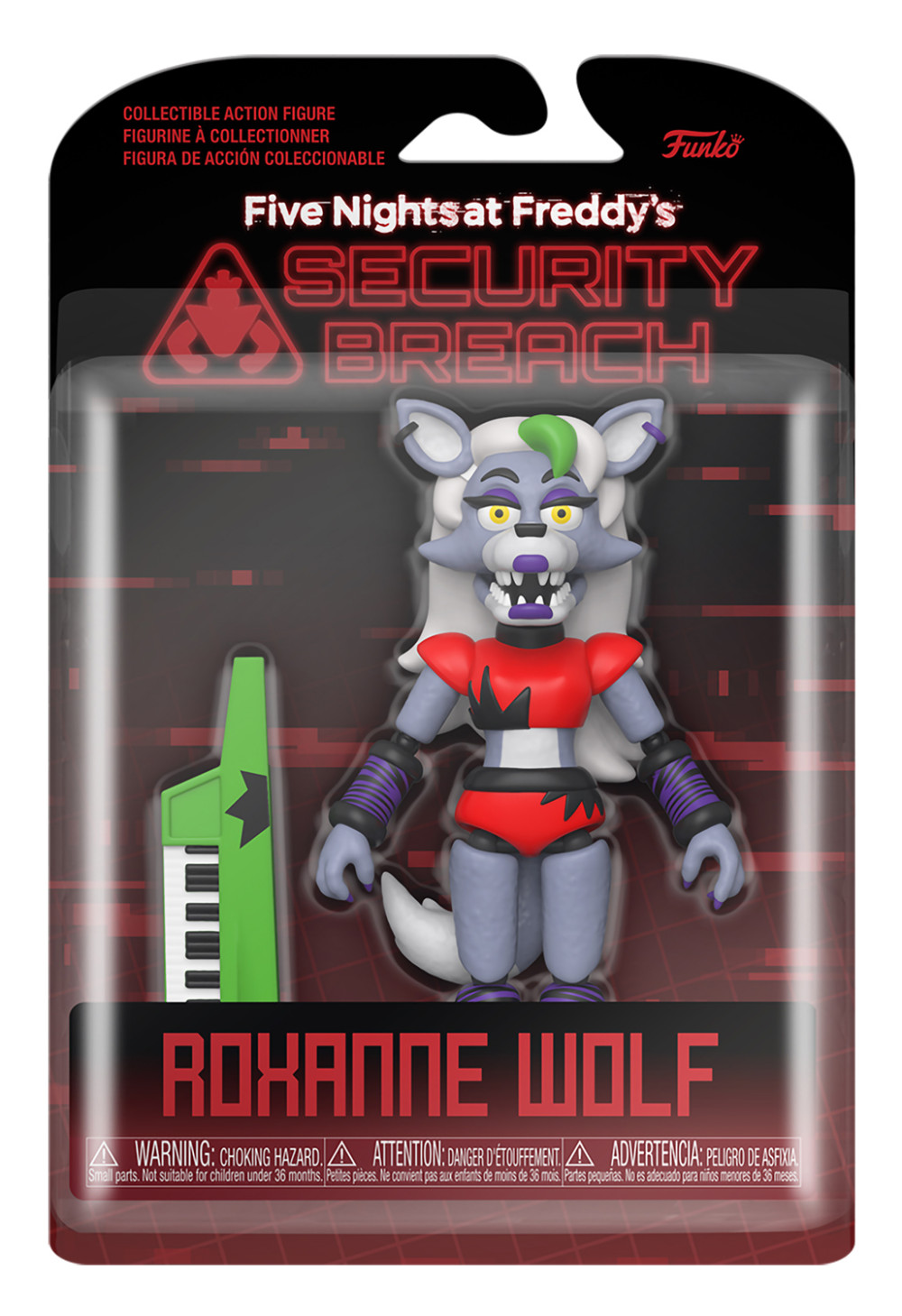  Funko Action Figure: Five Nights At Freddys Security Breach Roxanne Wolf