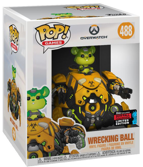 wrecking ball overwatch funko