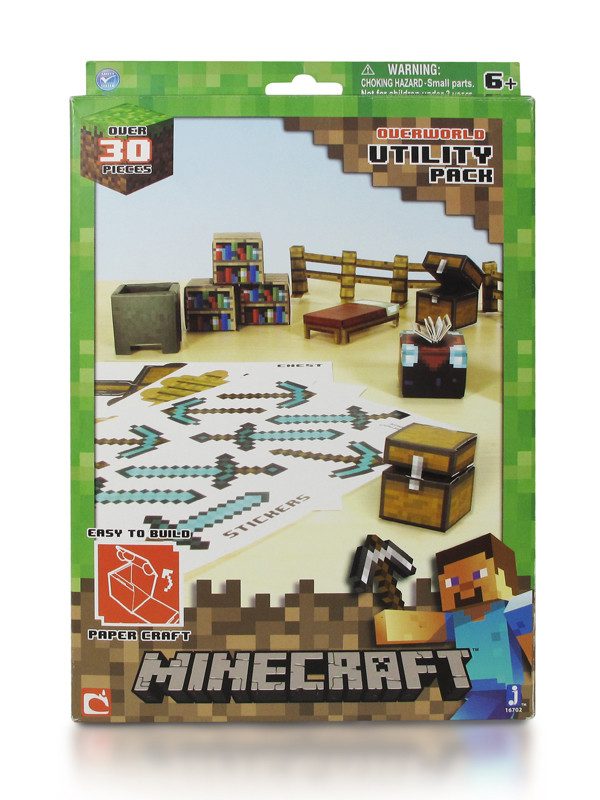Minecraft Papercraft: Overworld Utility Pack (30 �������)