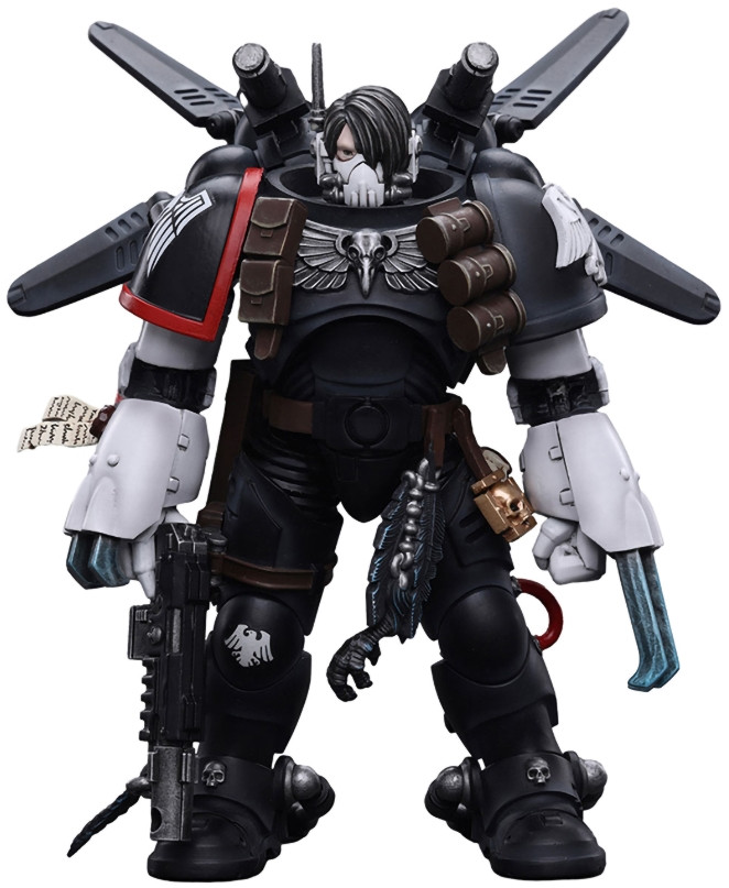 Фигурка Warhammer 40 000: Raven Guard – Chapter Master Kayvaan Shrike 1:18 (12 см)