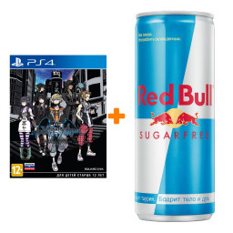 ����� NEO: The World Ends with You [PS4, ������� ������������] + ������� �������������� Red Bull ��� ������ 250��