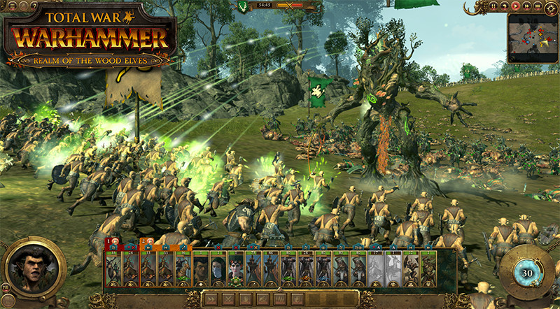 Total War: Warhammer.    (Realm of The Wood Elves).  [PC,  ]