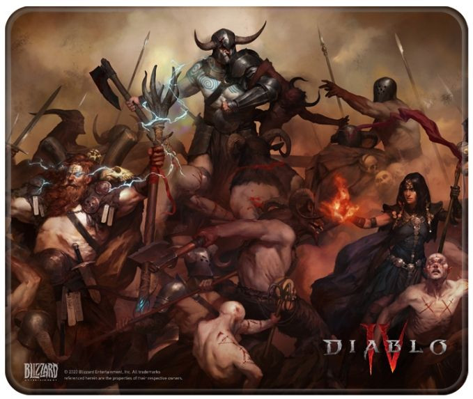Коврик для мыши Blizzard: Diablo IV – Heroes