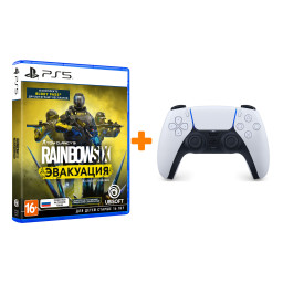  Tom Clancy's Rainbow Six:  [PS5,  ] + PS5:  (DualSense: CFI-ZCT1W: SIEE)