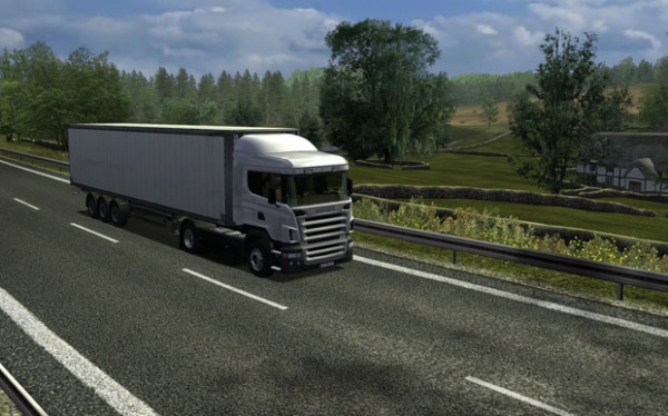 Скриншот из игры UK Truck Simulator