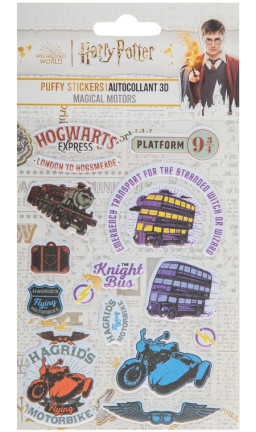 Набор стикеров Cinereplicas: Harry Potter объёмные (набор из 16 шт.)
