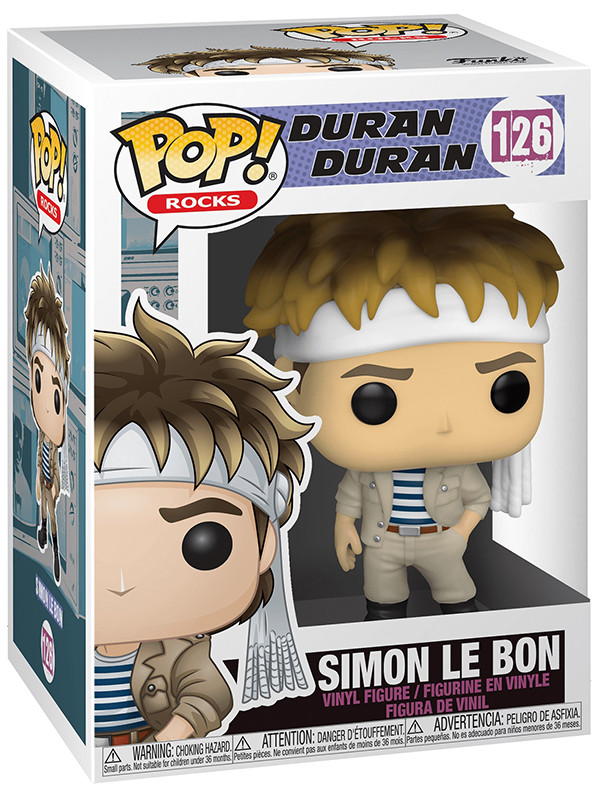Фигурка Funko POP Rocks: Duran Duran – Simon Le Bon (9,5 см)