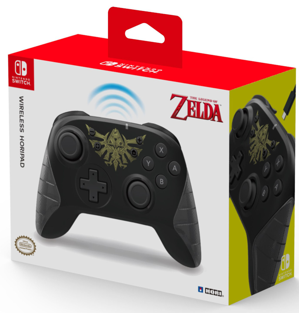  Horipad Wireless   Nintendo Switch (Zelda) (NSW-234U)