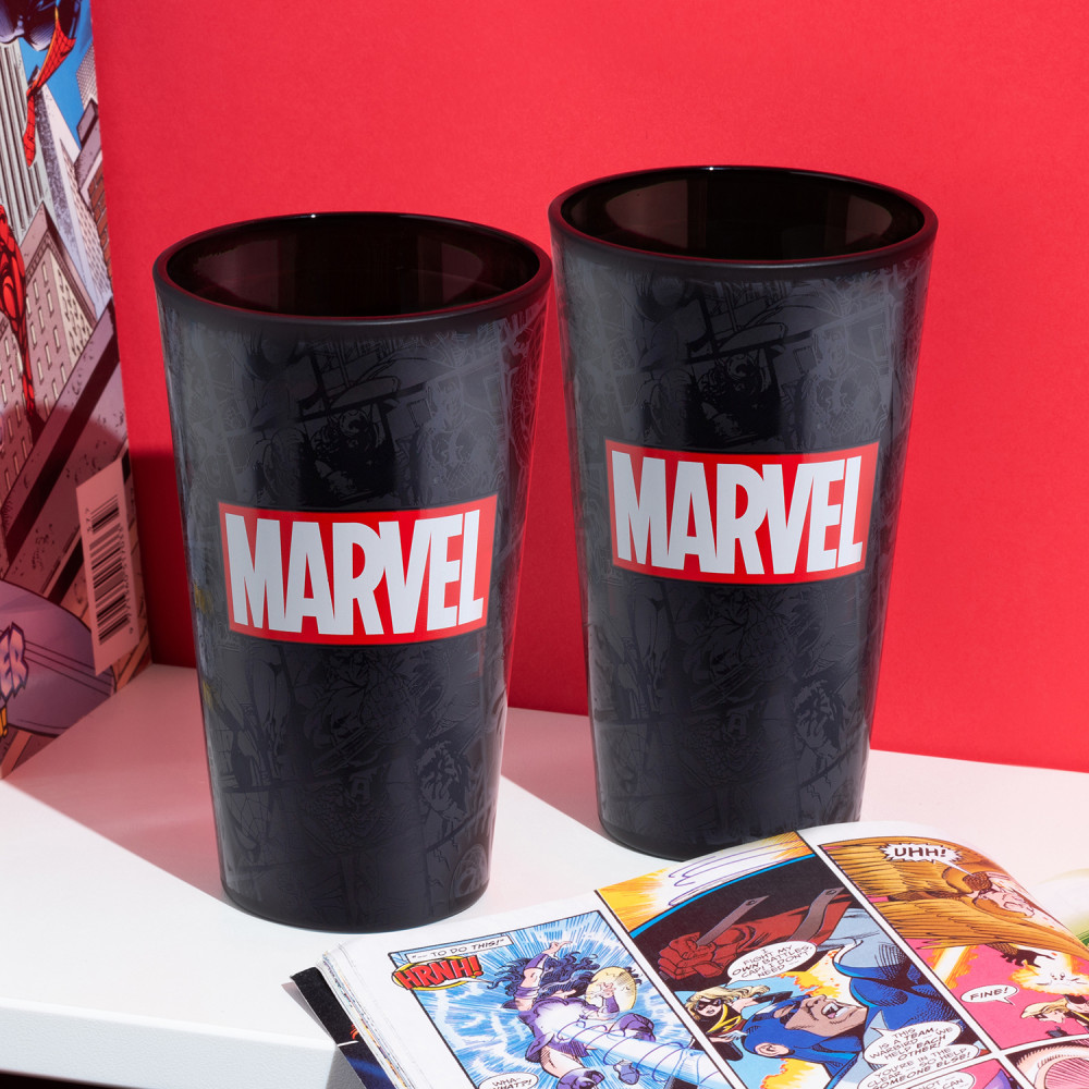 Стакан Marvel: Logo (450 мл, стекло)