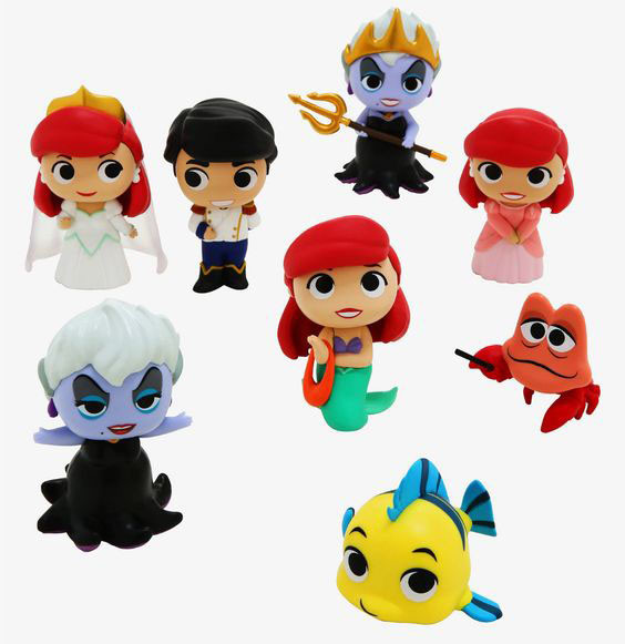  Funko Mystery Minis Blind Box: Disney The Little Mermaid (1 .  )