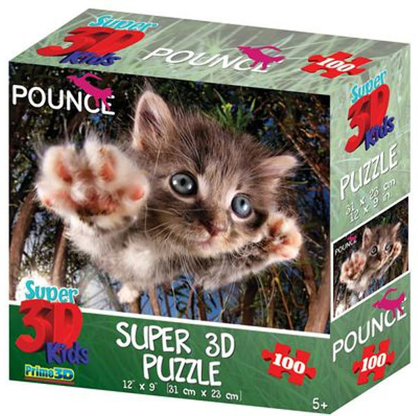 Super 3D Puzzle: Озорник – Bam Bam (100 элементов)