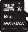 Карта памяти Hikvision microSDHC 8GB (с SD адаптером)
