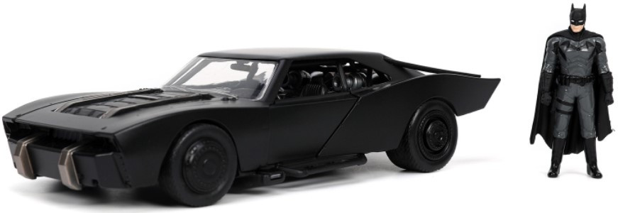  Batman 2021:  Batman 2.75" +  Batmobile 1:24 (2 )