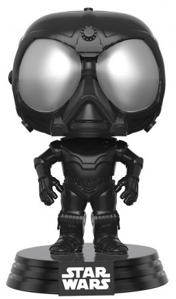  Funko POP: Star Wars Rogue One  Death Star Droid Black Bobble-Head (9,5 )