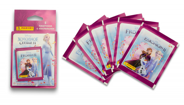 Блистер с карточками Холодное сердце 2 / Frozen 2 6 наборов выпуск 3