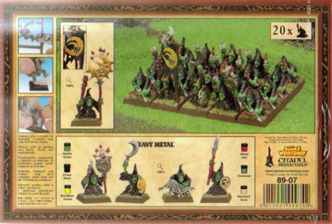 Набор миниатюр Warhammer 40,000. Night Goblins
